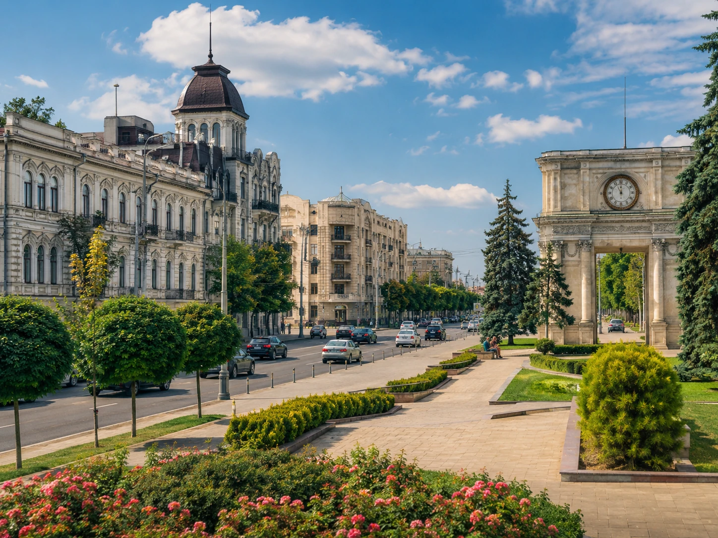 Chișinău cityscape