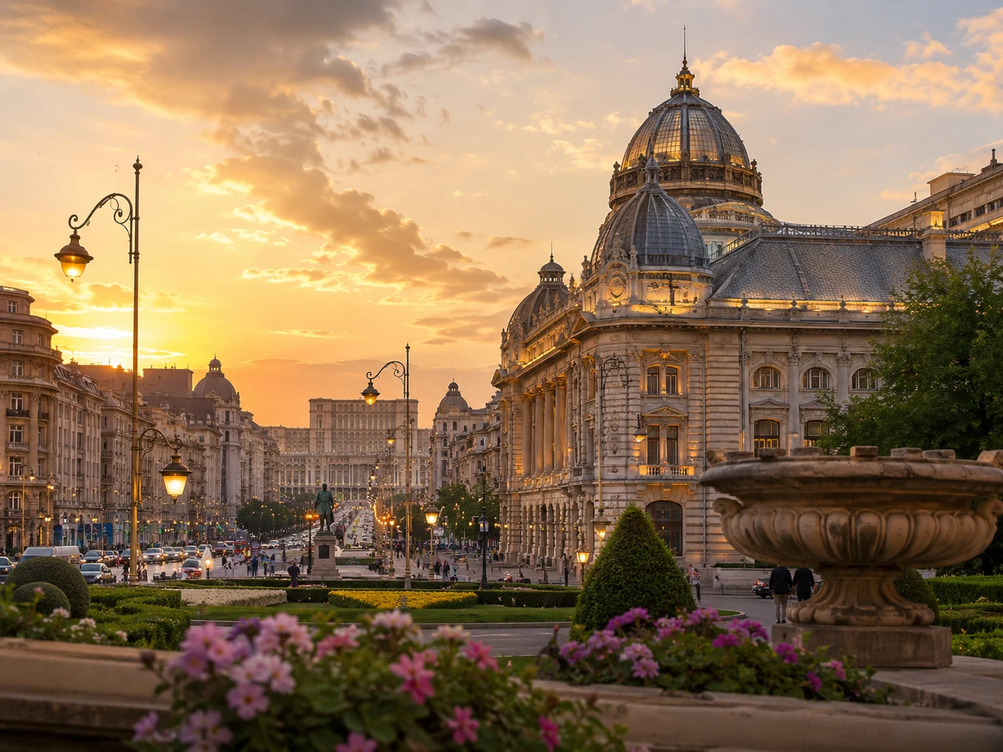 Bucharest in Romania