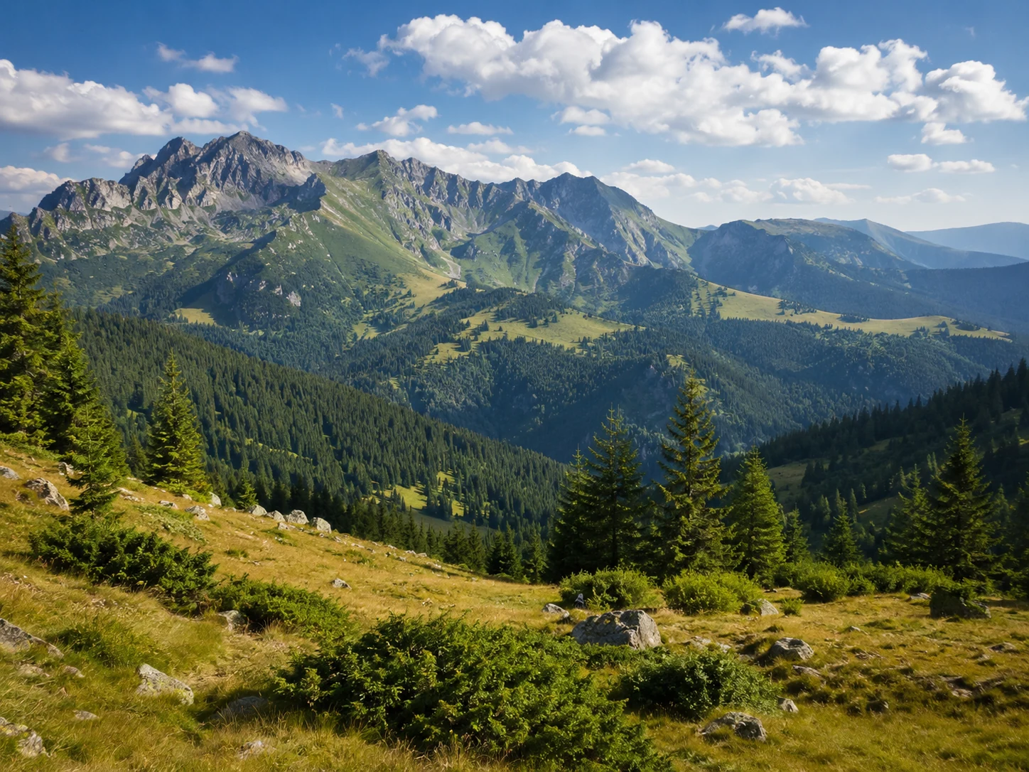 The Carpathians in Romania