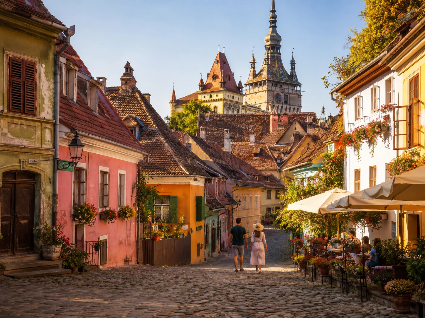 Medieval towns in Romania